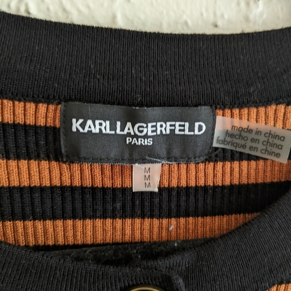 Karl Lagerfeld Striped Sweater - Picture 3 of 7